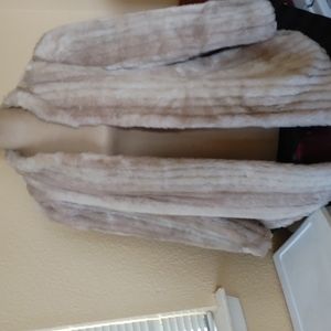 Jordache Beige Teddy Jacket